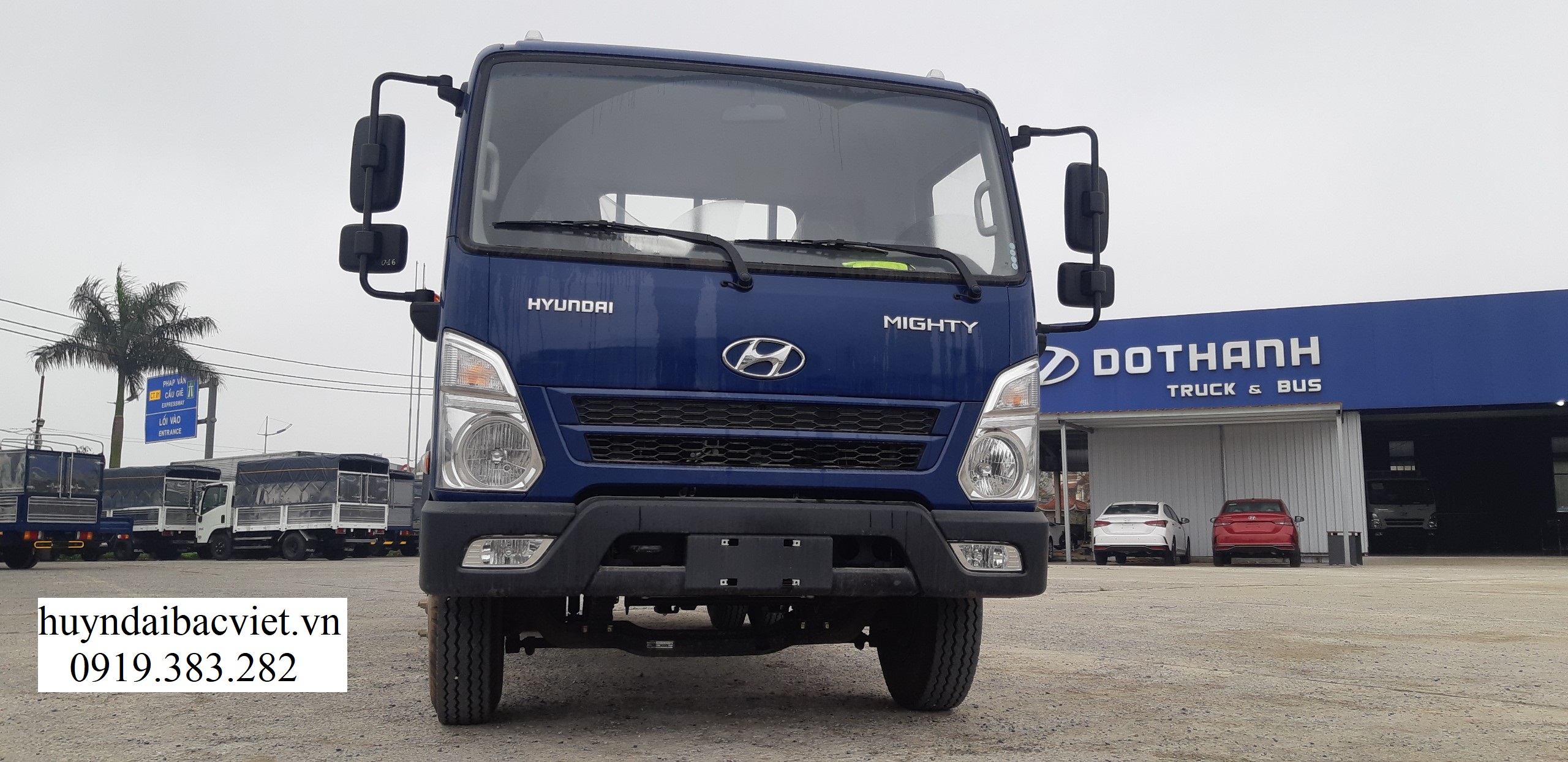 Hyundai Mighty EX8GTS2 Thùng Lửng, Tải Trọng 7400, Dài 5m4